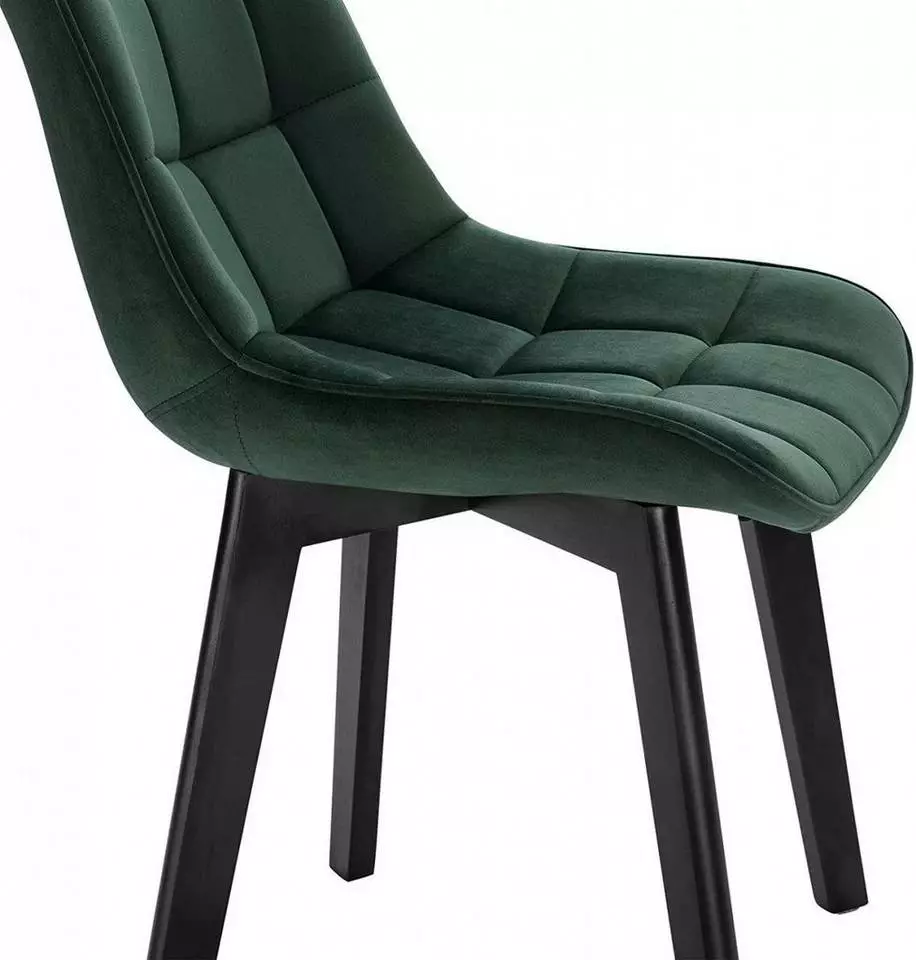 EUGAD Esszimmerstuhl (1 Stück), Wohnzimmerstuhl mit Rückenlehne, Polsterstuhl Küchenstuhl Weich Samt und Holz für ESS- und Wohnzimmer Dunkelgrau Dunkelgrün, Rosa, Schwarz 22 EUGAD Esszimmerstuhl (1 Stück), Wohnzimmerstuhl mit Rückenlehne, Polsterstuhl Küchenstuhl Weich Samt und Holz für ESS- und Wohnzimmer Dunkelgrau Dunkelgrün, Rosa, Schwarz – Bild 22