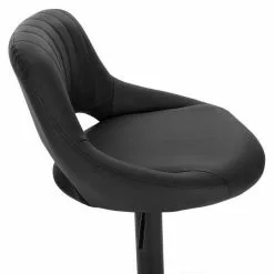 EUGAD Barhocker (2 St), 2er-Set 360° drehbar stufenlos höhenverstellbar mit Rückenlehne aus Kunstleder und Stahl Dunkelbraun Anthrazit, Grau -Eugad Möbel Einkaufen cd66777b d9a4 5a46 97a6 6576d3d6617d