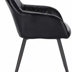 EUGAD Esszimmerstuhl, 4er-Set Esszimmerstuhl aus Kunstleder Metallbeine Dunkelbraun Schwarz -Eugad Möbel Einkaufen d02ff72c 4b41 582d 8afa 63a920c2bcca