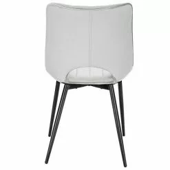 EUGAD Esszimmerstuhl (2 Stück), Küchenstuhl, Polsterstuhl, Wohnzimmerstuhl ohne Armlehne, Metallbeine, Samt, Dunkelgrau Hellgrau, Schwarz -Eugad Möbel Einkaufen d10eb516 a65e 411e 8a69 9f6382ea4e44