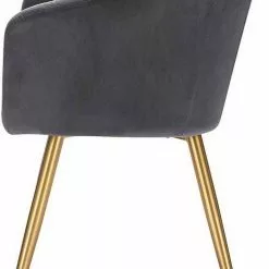 EUGAD Esszimmerstuhl, mit Rückenlehne Samt Gestell aus Stahl,Gold Beine Dunkelgrün Dunkelgrau, Dunkelgrün, Rosa, Schwarz -Eugad Möbel Einkaufen d9187efb 019a 5526 a4d8 bd2cf5952c35