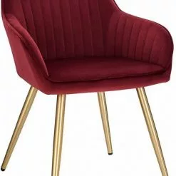EUGAD Polsterstuhl (Set, 1 Stück), Esszimmerstuhl Küchenstuhl Samt, mit goldener Metallbeinen Blau, Bordeaux, Dunkelgrau, Dunkelgrün, Hellgrau, Rosa, Schwarz -Eugad Möbel Einkaufen ddda4798 8b27 5370 a65c e6b071b8a99d