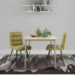 EUGAD Esszimmerstuhl (2 Stück), Polsterstuhl Wohnzimmerstuhl Samtstuhl Sessel mit Rückenlehne, Metallbeine, Sitzfläche aus Samt, Dunkelgrün Blau, Creme, Dunkelgrau, Dunkelgr&uuml;n, Hellgrau, Rosa -Eugad Möbel Einkaufen de69cce1 7499 5f88 8037 e291cd4e12bb