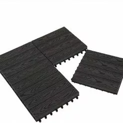 EUGAD WPC-Fliesen, WPC Fliesen Klickfliesen in Holzoptik 22 Stücke für 2m² Hellgrau Anthrazit, Braun, Coffee -Eugad Möbel Einkaufen e0ee1dd2 3184 5398 95f7 d421ad5d2337