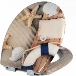 EUGAD WC-Sitz, Toilettendeckel mit Absenkautomatik Sandstrand 7 EUGAD WC-Sitz, Toilettendeckel mit Absenkautomatik Sandstrand -Eugad Möbel Einkaufen eada72d5 222e 5ca7 831d ab883955a751