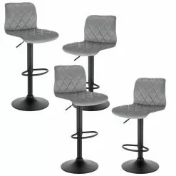 EUGAD Barhocker (2 St), Barhocker Drehstuhl Tresenhocker Barstuhl, Sitzfläche aus Samt mit Rücklehne Höhenverstellbar 21 EUGAD Barhocker (2 St), Barhocker Drehstuhl Tresenhocker Barstuhl, Sitzfläche aus Samt mit Rücklehne Höhenverstellbar -Eugad Möbel Einkaufen ebbc5cb6 0c32 4fff bf2f 84106e19986f