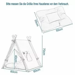 EUGAD Tierhaus, Tipi Hundezelt Katzenzelt 45x55x45cm Kätzchen Chihuahua Havaneser Kaninchen mit Kissen abnehmbar waschbar faltbar Weiß 26 EUGAD Tierhaus, Tipi Hundezelt Katzenzelt 45x55x45cm Kätzchen Chihuahua Havaneser Kaninchen mit Kissen abnehmbar waschbar faltbar Weiß -Eugad Möbel Einkaufen ec82a800 9e0e 464f b0d2 1f8594a2ee8e