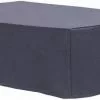 EUGAD Gartenmöbel-Schutzhülle, Abdeckhaube für Tisch Stuhl Gewebeplane Plane Hülle 600D Oxford Wasserdicht Anthrazit 193x136x88cm(LxBxH)