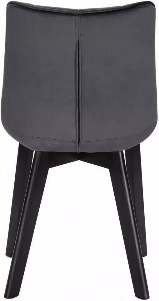 EUGAD Esszimmerstuhl (1 Stück), Wohnzimmerstuhl mit Rückenlehne, Polsterstuhl Küchenstuhl Weich Samt und Holz für ESS- und Wohnzimmer Dunkelgrau Dunkelgrün, Rosa, Schwarz 7 EUGAD Esszimmerstuhl (1 Stück), Wohnzimmerstuhl mit Rückenlehne, Polsterstuhl Küchenstuhl Weich Samt und Holz für ESS- und Wohnzimmer Dunkelgrau Dunkelgrün, Rosa, Schwarz – Bild 7