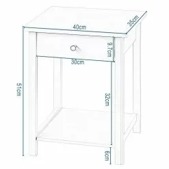 EUGAD Nachttisch, 2er-Set Nachtkommode Sofatisch Kaffeetisch Beistelltisch Nachtschrank für Wohnzimmer Schlafzimmer mit Schublade mit Ablage aus MDF Weiß -Eugad Möbel Einkaufen f8b21cbb a29e 4b87 bacb d8a2f625e3e6