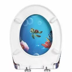 EUGAD WC-Sitz, Toilettendeckel mit Absenkautomatik Clownfisch -Eugad Möbel Einkaufen fb92fc65 6339 5592 a5b6 3f9775aa5de6