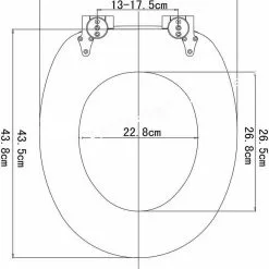 EUGAD WC-Sitz (1-St), Toilettensitz, WC Sitz mit Absenkautomatik, MDF, Holz, Softclose Scharnier Gr&uuml;ne Bl&auml;tter, Holzfarbe, Lilie, Seestern, Seestern Am Strand, Seestern Sonnenuntergang, Stone, &lrm;Lila Blume und Stones -Eugad Möbel Einkaufen fe489aea 2a3d 5463 a059 5e976f18e83e