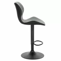 EUGAD Barhocker, 4er-Set mit Rückenlehne aus Kunstleder Metall Braun Anthrazit, Dunkelbraun, Grau -Eugad Möbel Einkaufen ffa7340b a73e 421b 8832 f8d23df524fb